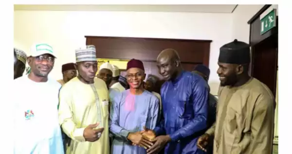 El-Rufai Celebrates Victory With Supporters At Govt. House (Photos)